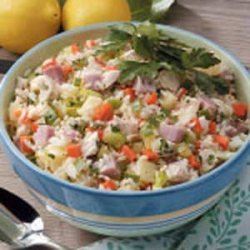 Hearty Rice Salad recipe