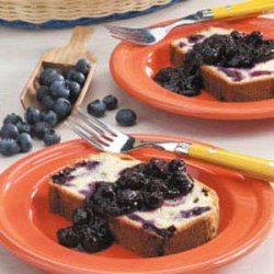 Blueberry Pound Cake recipe