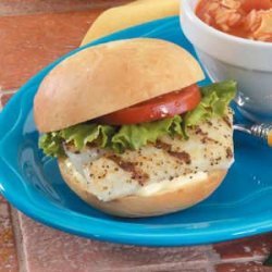 Grilled Fish Sandwiches recipe