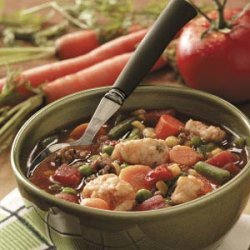 Dumpling Vegetable Soup recipe
