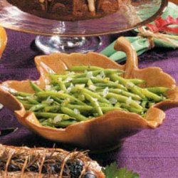 Green Beans with Basil recipe