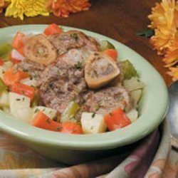 Veal Shank Fricassee recipe