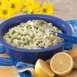 Minty Orzo and Peas recipe