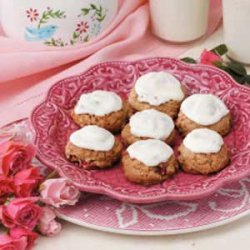 Frosted Rhubarb Cookies recipe