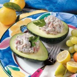 Tuna-Stuffed Avocados recipe