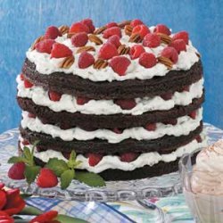 Raspberry Chocolate Torte recipe