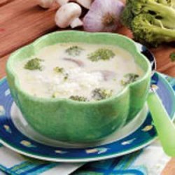 Broccoli Barley Soup recipe