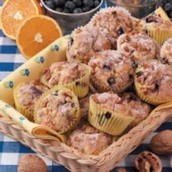 Orange Blueberry Muffins recipe