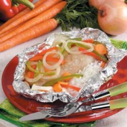 Veggie Chicken Packet recipe