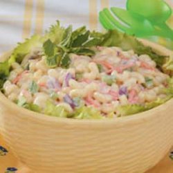 Sweet Macaroni Salad recipe