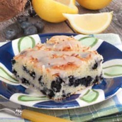 Coconut Blueberry Cake recipe