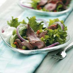 Beef Strip Salad recipe