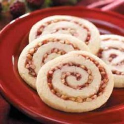 Raspberry Nut Pinwheels recipe