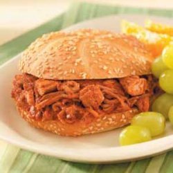 Tangy Pulled Pork Sandwiches recipe
