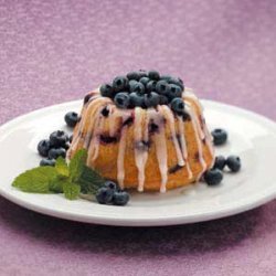 Mini Blueberry Bundt Cakes recipe