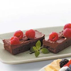 Raspberry Mousse Brownies recipe