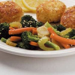 Sesame Steamed Vegetables recipe