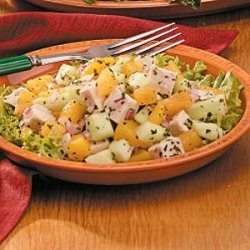 Peach Chicken Salad recipe
