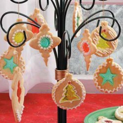 Stained Glass Cookie Ornaments recipe