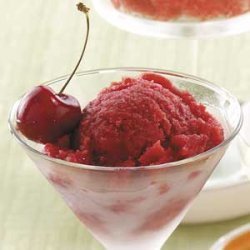 Sour Cherry Sorbet recipe