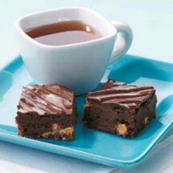 Dark Chocolate Butterscotch Brownies recipe