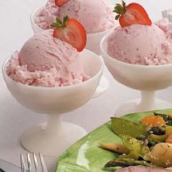 Frozen Strawberry Yogurt recipe