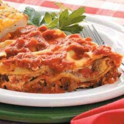 Saucy Skillet Lasagna recipe