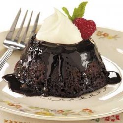 Chocolate-Pecan Pudding Cakes recipe