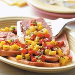 Ham with Mango Salsa recipe