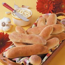 Breadsticks with Parmesan Butter recipe
