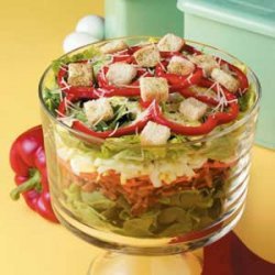 Pretty Layered Salad recipe