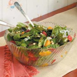 Blue Cheese Spinach Salad recipe