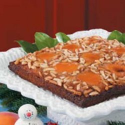 Apricot Almond Upside-Down Cake recipe