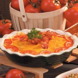 Tomato Onion Pie recipe