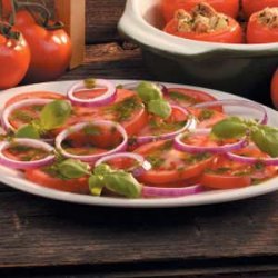 Easy Italian Tomato Salad recipe