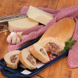 Cheesy Sausage Loaf recipe