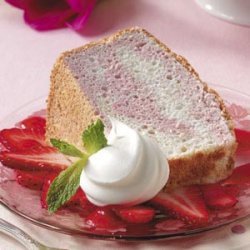 Strawberry Marble Cake recipe