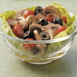 Simple Marinated Mushroom Salad recipe
