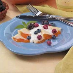 Crepes with Berries recipe