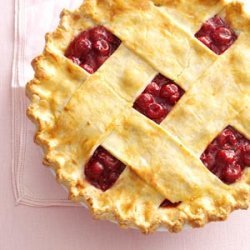 Tart Cherry Lattice Pie recipe