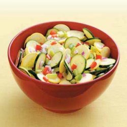 Sweet-and-Sour Squash Salad recipe