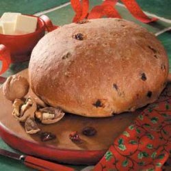 Cherry Walnut Yeast Bread recipe
