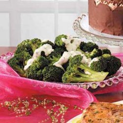 Broccoli with Tangy Horseradish Sauce recipe
