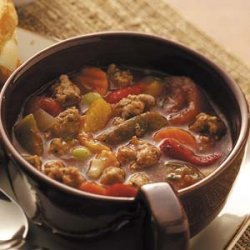 Hot Italian Sausage Soup recipe