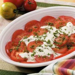 Tomatoes with Horseradish Sauce recipe