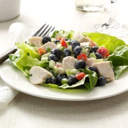 Blueberry Chicken Salad recipe