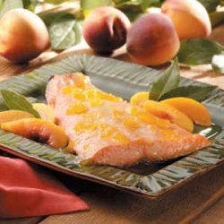 Peach-Glazed Salmon recipe
