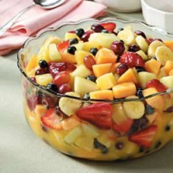 Glazed Fruit Bowl recipe