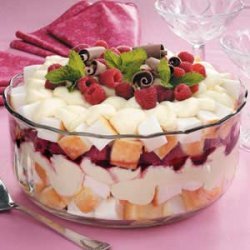 Raspberry Cream Trifle recipe