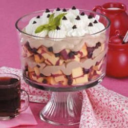 Cappuccino Cherry Trifle recipe